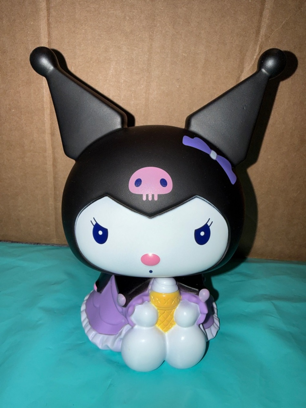 Adorable Kuromi Piggy Bank 6” Tall